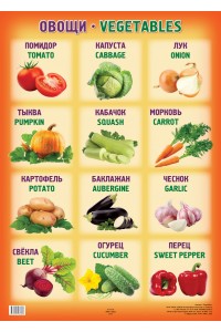Овощи / Vegetables. 70 х 50 см