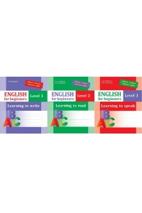 Золотая серия. English for beginners. Комплект из 3 книг